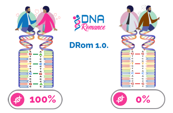DNA Romance DRom1.0 Predicts Romantic Chemistry